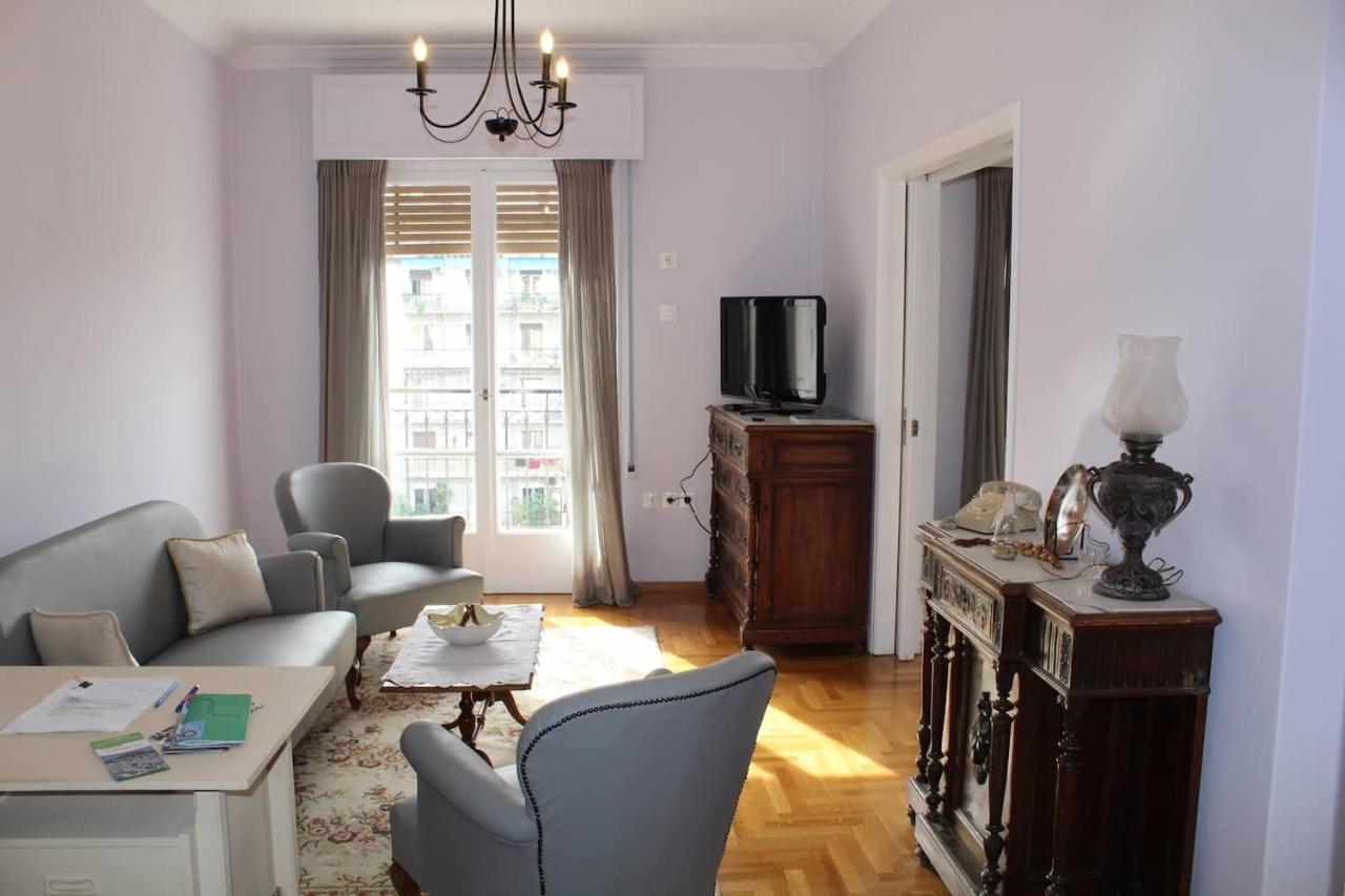 Vintage, Spacious Apartment In The Heart Of Athens! Kültér fotó